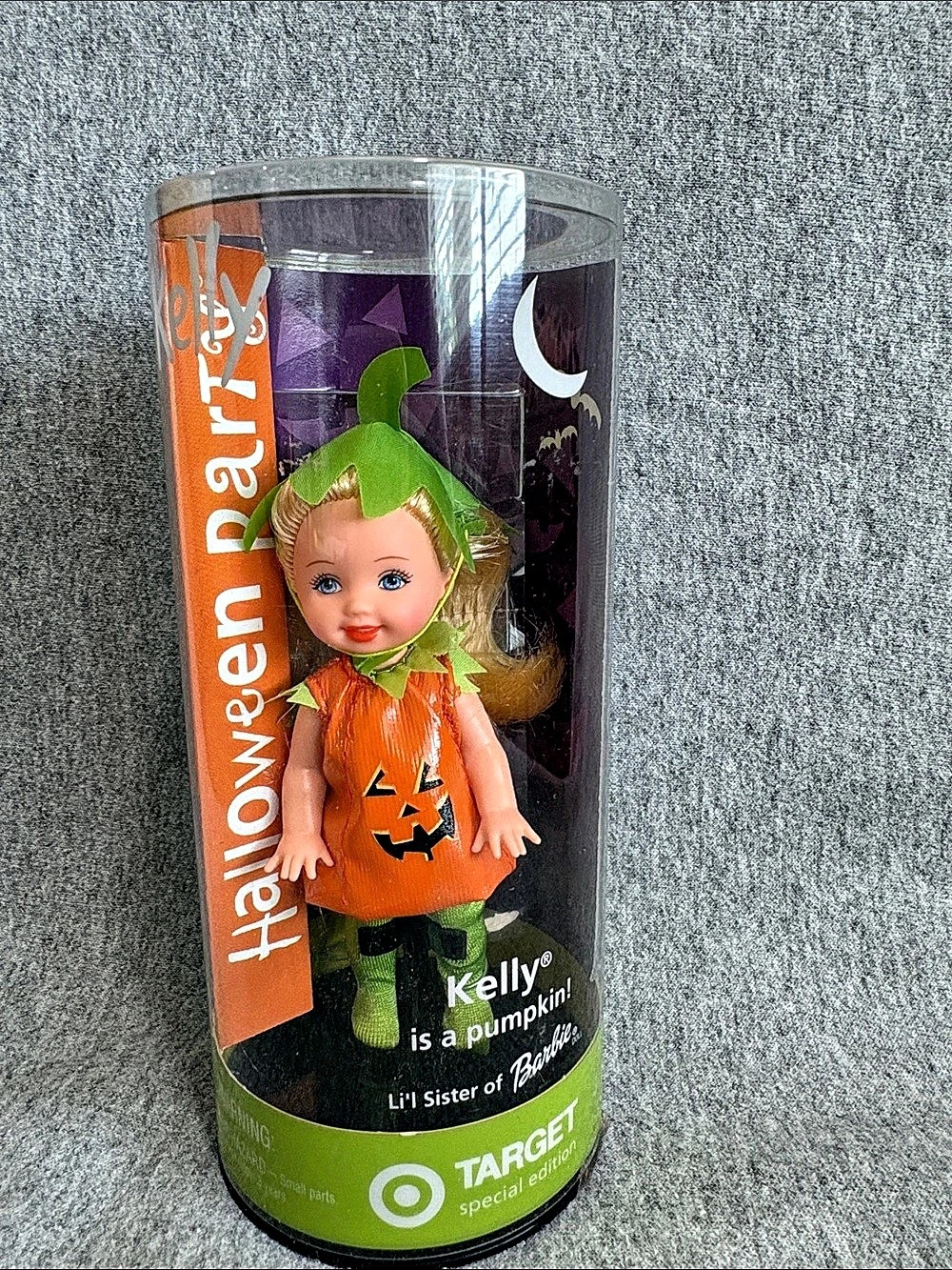 Hallmark Kelly is a Pumpkin Halloween Kelly Doll NWT